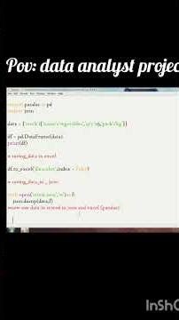 Making #data #analyst #project in #python ... #simple but #powerful ...