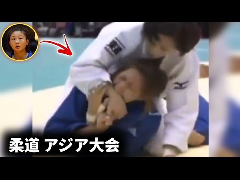 【衝撃】柔道で中国選手がまさかの「かみつき」反則負け！前田凛の左上腕にくっきり歯形…アジア大会で騒然😱🥋