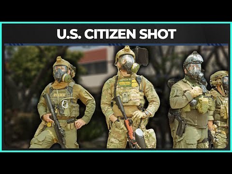 ICE Shoots U.S. Citizen Near School Bus Stop