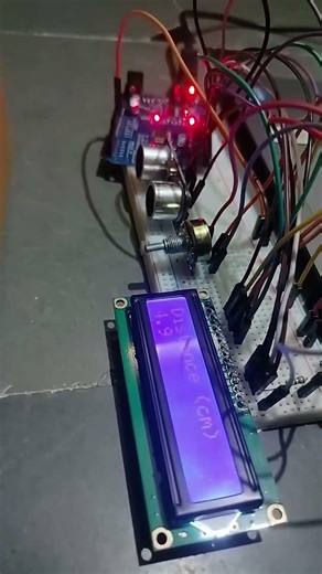 Distance Measurement using Ardunio UNO🤓 #arduinoproject #arduinotutorials #arduino #tech #coding