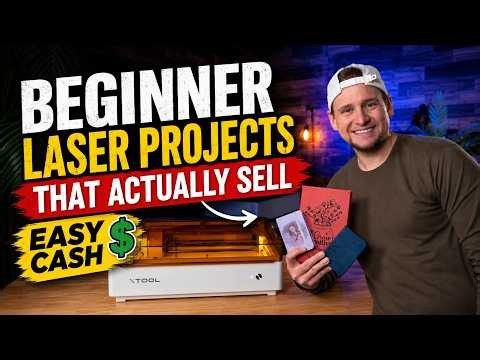 The BEST Beginner Laser Project to Make Money (xTool M2)