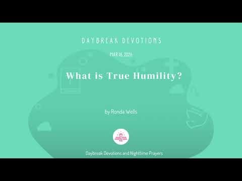 What is True Humility?