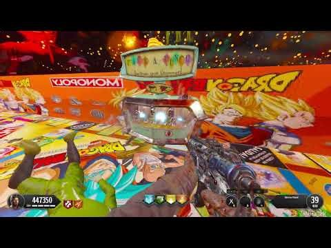 BO3 Zombies Custom Map Gameplay – Dragon Ball Z Monopoly Revamp