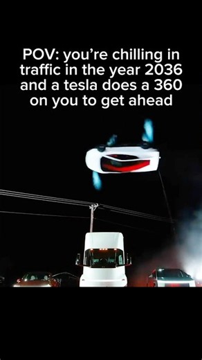 Tesla Roadster Flying Car Meme Elon Musk