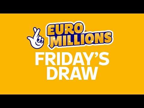 The National Lottery EuroMillions draw results from Friday 24 April 2026