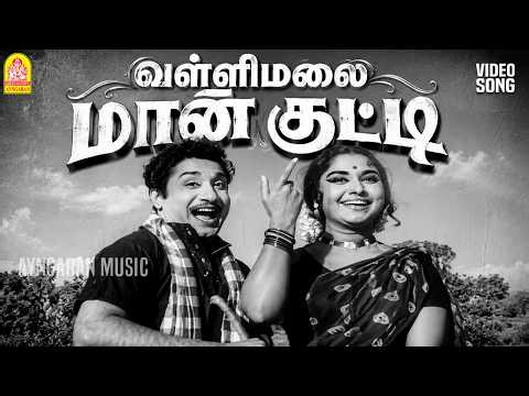 Vallimalai Maankutty - HD Video Song |வள்ளிமலை மான் குட்டி| Anbalippu | Sivaji Ganesan | Saroja Devi