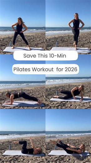 Take 10 minutes for yourself with this 2026 full-body Pilates workout!✨⁠⁠ ⁠ 🌟 Pilates is all about progress over perfection, and showing up consistently is the key to feeling your best. ⁠ ⁠ Ready to make it a habit?⁠ ⁠ Comment ‘STRENGTH’ below if you want to build a more consistent Pilates routine! with our 5-day Pilates Weights challenge!⁠ ⁠ #pilates #pilatesworkout #2026pilates #matpilates #pilatesexercises | Lindywell