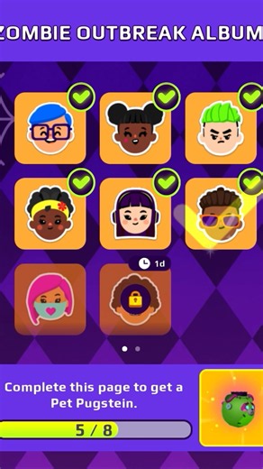 🧟‍♂️ Sticker 6 - Zombie Outbreak Album in Mystery Season on PK XD 🔥
