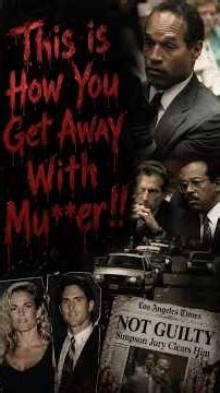 The Ki**er who walked free🤯The shocking case of OJ Simpson #crime #truestory #truecrimecommunity