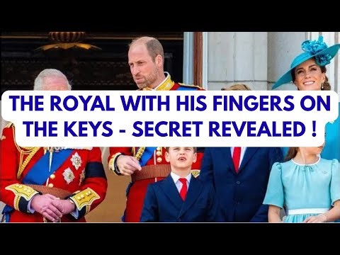 THIS ROYAL WITH HIS FINGER ON THE KEYS - LATEST #history #nostalgia #news 