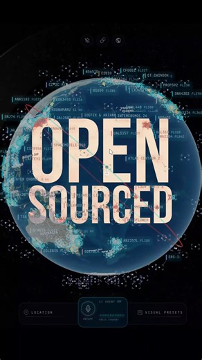 God's Eye View is open source. Feels like a spy simulator in your browser - except the data is real.