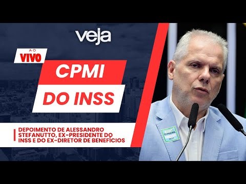 AO VIVO: Alessandro Stefanutto, ex-presidente do INSS depõe à CPMI sobre fraudes em aposentadorias
