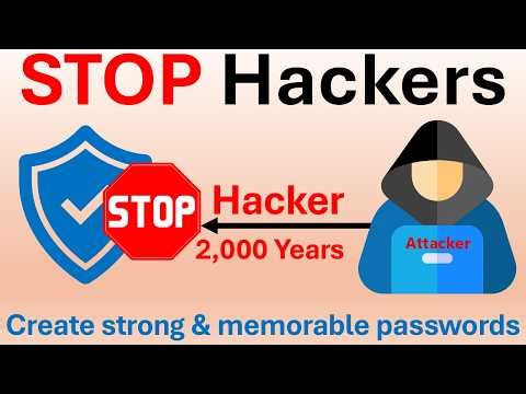 How to create Strong Passwords - Hackers can crack weak passwords in seconds