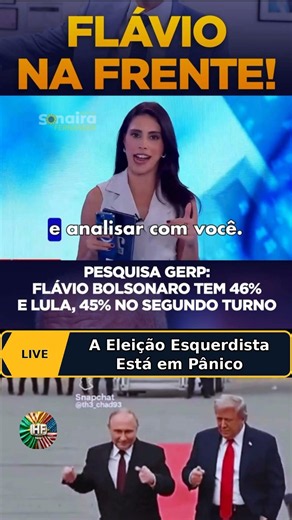 Eles estão com medo! A nova pesquisa de Flávio Bolsonaro 📈🔥 #bolsonaro #politica #brasil