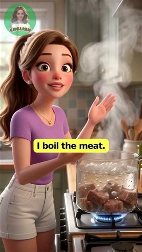7 Ways to Cook Meat in American English! 🍳🔥🫕 | Cook Like a Native! | Native English