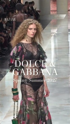 Dolce & Gabbana Spring/Summer 2027 at #MilanFashionWeek
