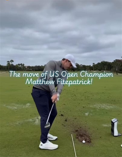 Drew Belt PGA on Instagram: "The really cool swing of US Open Champion Matthew Fitzpatrick. Video by @blackburngolf #golf #golfer #golfinstruction #pgatour #golfswingcoach"