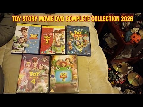 DISNEY TOY STORY MOVIE DVD COMPLETE COLLECTION (2026)