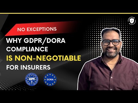 DORA vs. GDPR: Why Compliance is Non-Negotiable for Insurers (2026 Guide)