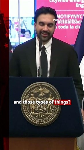 NY Mayor Mamdani on the rumoured Taylor Swift wedding in New York. #TaylorSwift #NewYork #BBCNews