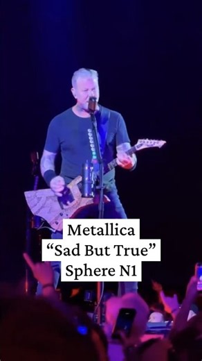 Metallica “Sad But True” live at The Sphere in Las Vegas on October 1st 2026