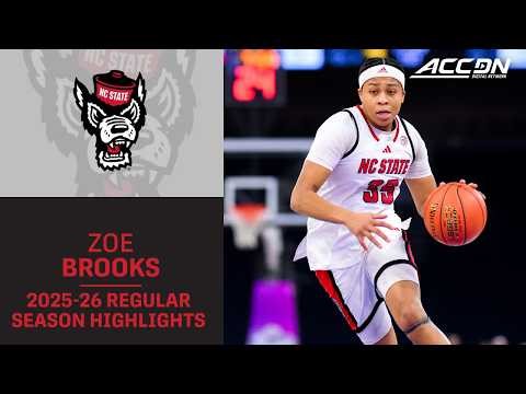 NC State Guard Zoe Brooks Regular Season Highlights | 2025-26 ACC Women's Basketball