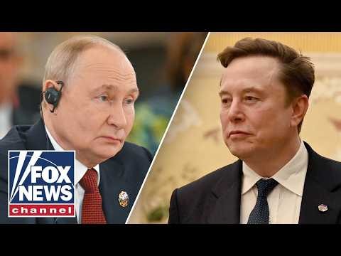 Putin PRAISES Elon Musk: 'Truly a GENIUS'