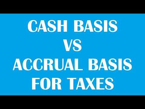 Cash Basis vs Accrual Basis Explained in 60 Seconds