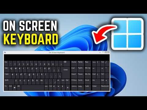How To Enable On Screen Keyboard In Windows 10