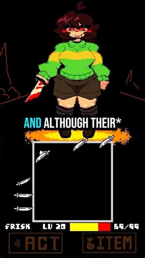 Best Chara Mod in Undertale #undertale #deltarune #gaming