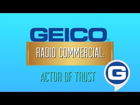 GEICO Radio Commercial - Actor Of Trust🤲😣 (2007)