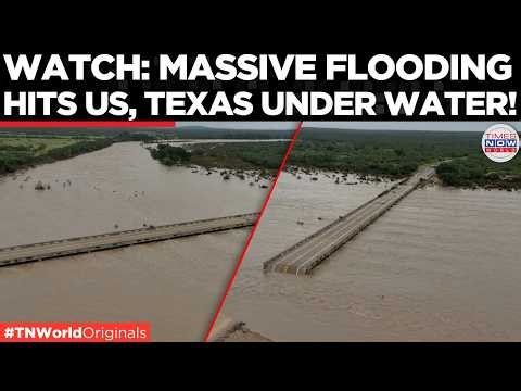 Texas Bridge Collapse: FM 481 Bridge Washed Away as 16 Inches of Rain Floods Nueces River!