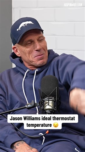 Jason Williams says his ideal thermostat temperature is 77 in his house 😦 @hoopinhollerin