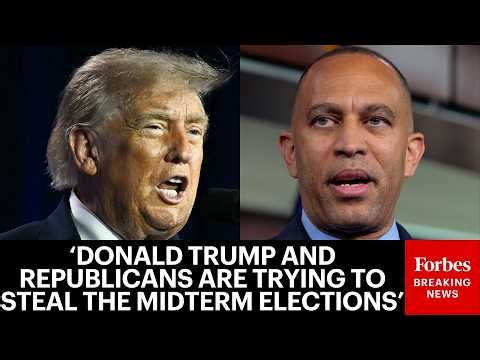 BREAKING: Hakeem Jeffries Trashes Trump Ahead Of His Primetime Address On The 2020 Election
