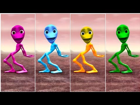 Alien Dance 2025 Fun Colors Crazy Moves👽🪐