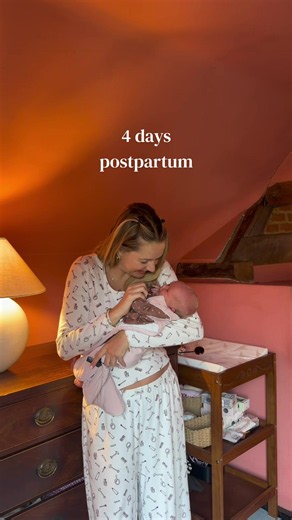 4 Days Postpartum: Day in the Life with a Newborn