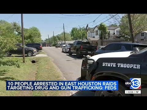 10 people arrested on gun, drug charges after FBI searches in Clinton Park neighborhood officials