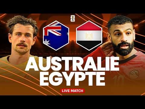 🔴 🇦🇺🇪🇬 AUSTRALIE - ÉGYPTE LIVE / 16es DE FINALE / Coupe du Monde 2026 / (direct) 🔥