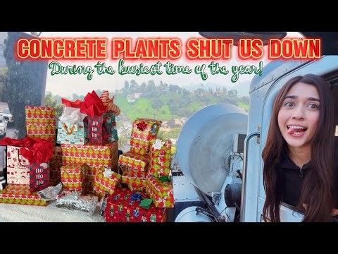 Everybody Wants Concrete for Christmas but Concrete Plants Shut Us Down