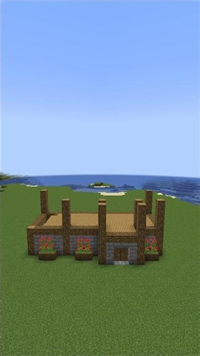 Minecraft Medieval Survival House Tutorial 🏡