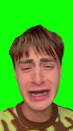 White Boy Crying meme - Green Screen - Balthazar Malone