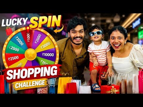 LUCKY SPIN SHOPPING CHALLENGE 😍