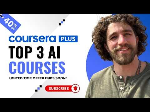 Best AI Courses on Coursera (2026) | Save 40% with Coursera Plus