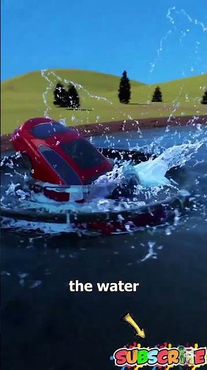 Can A Car Skip Across Water Like A Stone 🤔#Car#Across water#like a stone#facts