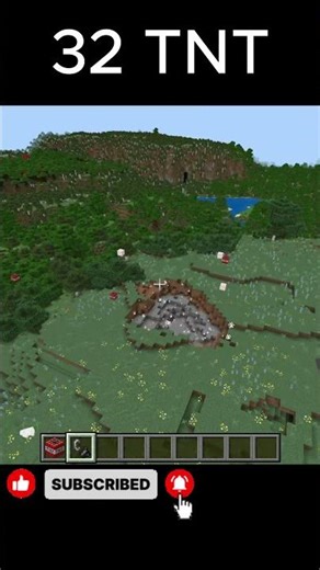 I Exploded 32 TNT… This Happened! #shorts