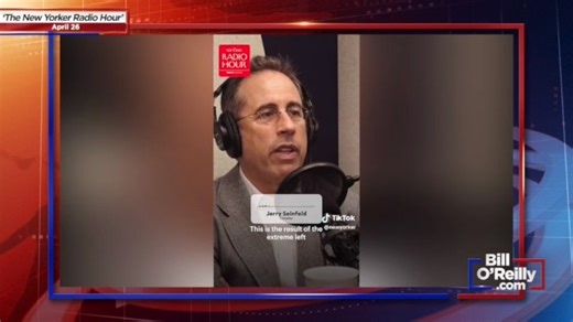 Jerry Seinfeld Takes a Flamethrower to the New Woke Entertainment Industry | Bill O'Reilly