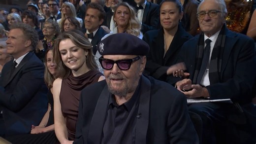 Jack Nicholson makes rare appearance for SNL 50