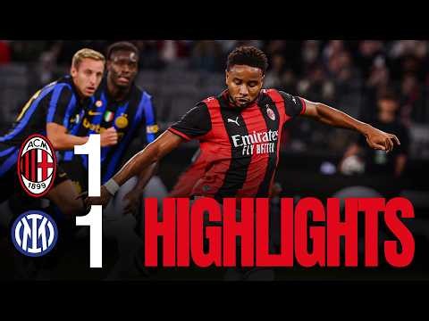 Milan-Inter 1-1 | Highlights | Nkunku risponde a Dimarco