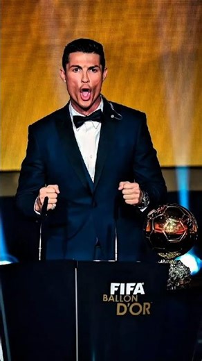 Cristiano Ronaldo Last Ballon D'or 🤯 #cristianoronaldo #ballondor