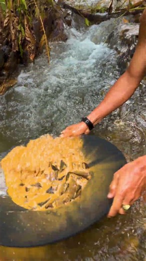 Real gold mining